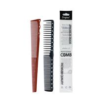 Conjunto Profissional De 2 Pentes Antiestáticos De Dentes Densos Para Barbeiros, Estilização E Corte