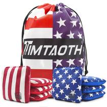 Conjunto profissional de 8 bolsas Cornhole Bags Timtaoth de dupla face