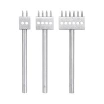 Conjunto Profissional De Ferramentas De Perfuração De Couro DIY 3 Peças, Ferramenta Manual De Conjunto Profissional De Ferramentas De Perfuração De Couro DIY 3 Peças, Ferramenta Manual De