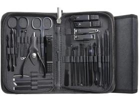 Conjunto Profissional De Manicure 32 Peças Aço Inoxidável