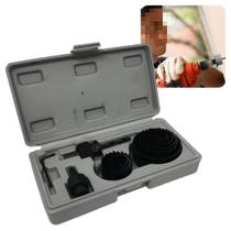 Conjunto Profissional de Serras Copo Perfuradores para Madeira com Estojo LWJ2206