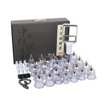 Conjunto Profissional De Terapia De Ventosas, Ventosas De Sucção a Vácuo, Massagem Com Tubo,