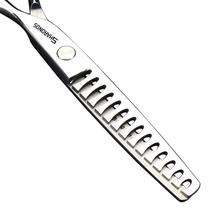 Conjunto profissional de tesouras de cabelo de barbeiro Axemoore de 6 polegadas