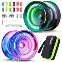 Conjunto profissional Yoyo MAGICYOYO K2, pacote com 2 acessórios Conjunto profissional Yoyo MAGICYOYO K2, pacote com 2 acessórios