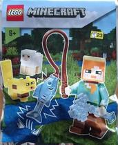 Conjunto promocional de brinquedo LEGO Minecraft Alex Ocelot and Sheep 662103