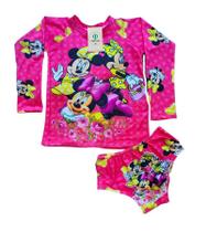 Conjunto Proteção Solar Minnie Tam.PP (Meses a 1 Ano) Conjunto Proteção Solar Minnie Tam.PP (Meses a 1 Ano)