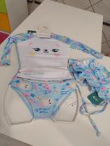 Conjunto proteção UV bebê ( 3 peças)