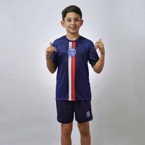 Conjunto PSG Símbolo Mini Craque - Camisa + Shorts - Infantil Conjunto PSG Símbolo Mini Craque - Camisa + Shorts - Infantil