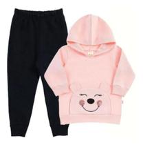 Conjunto Pulla Bulla Moletom Urso Ref. 38528 Conjunto Pulla Bulla Moletom Urso Ref. 38528