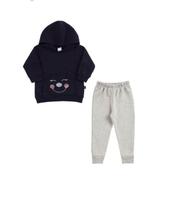 Conjunto Pulla Bulla Moletom Urso Ref. 38528 Conjunto Pulla Bulla Moletom Urso Ref. 38528