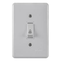 Conjunto Pulsador para Campainha 6A 250V Stylus Ilumi Conjunto Pulsador para Campainha 6A 250V Stylus Ilumi