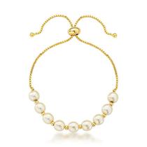 Conjunto pulseira pusch de pérola e brinco pérola Conjunto pulseira pusch de pérola e brinco pérola