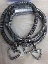 Conjunto pulseiras em rodio Conjunto pulseiras em rodio