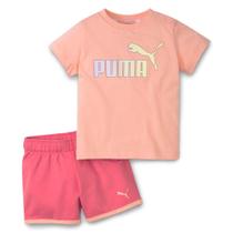 Conjunto Puma Minicats Bebê Infantil - Rosa