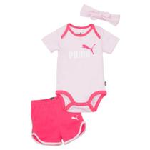 Conjunto Puma Minicats Bow Newborn Set Bebê Conjunto Puma Minicats Bow Newborn Set Bebê