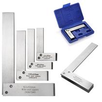 Conjunto quadrado Machinist Suwimut 5, 7,5, 10, 15 cm em aço temperado