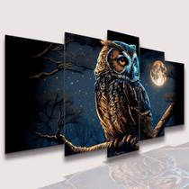 Conjunto Quadro Decorativo Mosaico Com Foto Personalizado Coruja PVC Decoração para Sala de Jantar Quarto Casal Conjunto Quadro Decorativo Mosaico Com Foto Personalizado Coruja PVC Decoração para Sala de Jantar Quarto Casal