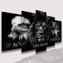 Conjunto Quadro Decorativo Mosaico Com Foto Personalizado Foco Disciplina Execução PVC Decoração para Sala de Jantar Quarto Casal