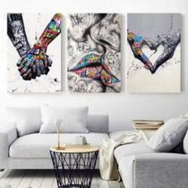 Conjunto Quadro formas de amorr"