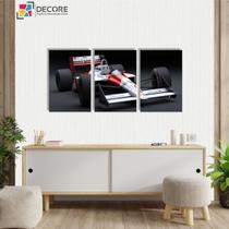 Conjunto Quadros Decorativos Ferrari Corrida Formula 1
