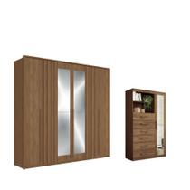 Conjunto Quarto Com Espelho Anhanguera Jatoba Conjunto Quarto Com Espelho Anhanguera Jatoba