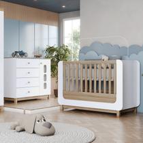 Conjunto Quarto de Bebê Berço e Cômoda Aconchego Conjunto Quarto de Bebê Berço e Cômoda Aconchego