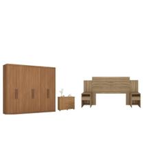 Conjunto Quarto de Casal Completo Caroline Amendola Conjunto Quarto de Casal Completo Caroline Amendola