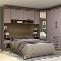 Conjunto Quarto Eucamoveis Paris 5 Peças 8 Portas 6 Gavetas Conjunto Quarto Eucamoveis Paris 5 Peças 8 Portas 6 Gavetas