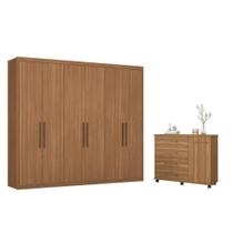 Conjunto Quarto Guarda Roupa e Comoda Caroline Amendola Conjunto Quarto Guarda Roupa e Comoda Caroline Amendola