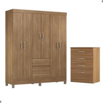 Conjunto Quarto Guarda Roupa e Comoda Forggia Amendola Conjunto Quarto Guarda Roupa e Comoda Forggia Amendola