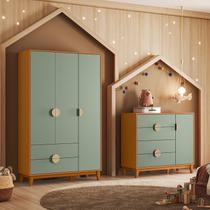 Conjunto Quarto Infantil Kid em Mdf Mimo Conjunto Quarto Infantil Kid em Mdf Mimo