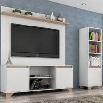 Conjunto Rack com Painel para TV 42 Polegadas e Estante Benevello 2037