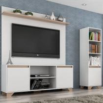 Conjunto Rack com Painel para TV 50 Polegadas e Estante Benevello 2038 Conjunto Rack com Painel para TV 50 Polegadas e Estante Benevello 2038