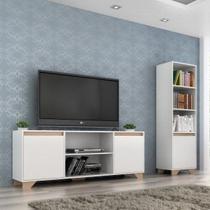 Conjunto Rack para TV até 50 Polegadas e Estante Benevello 2041