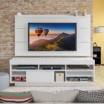 Conjunto Rack Treviso e Painel Para TV Slim Branco