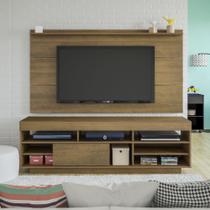 Conjunto Rack Treviso e Painel Para TV Slim Pinho