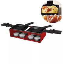 Conjunto Raclete 13 Pçs Rechaud Derreter Queijos Kit Fondue Conjunto Raclete 13 Pçs Rechaud Derreter Queijos Kit Fondue
