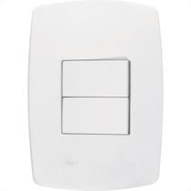 Conjunto Rad Modular Branco 1803003 2 interruptores Simp Conjunto Rad Modular Branco 1803003 2 interruptores Simp