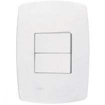 Conjunto Rad Modular Branco 1803003 2 interruptores Simp Conjunto Rad Modular Branco 1803003 2 interruptores Simp