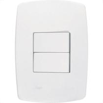 Conjunto Rad Modular Branco 1803003 2 interruptores Simp - RADIAL Conjunto Rad Modular Branco 1803003 2 interruptores Simp - RADIAL