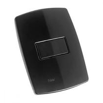 Conjunto Rad Modular Preto 1804002 1 Interruptor Simp