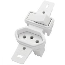 Conjunto Rad Pollar 1901137 1S 1Tomada 10A S/P