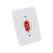 Conjunto Radial Pollar 1901376 1Tomada 20A Vermelho