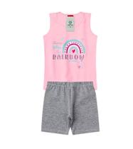 Conjunto Rainbow Rosa Alemara Tam.M Conjunto Rainbow Rosa Alemara Tam.M