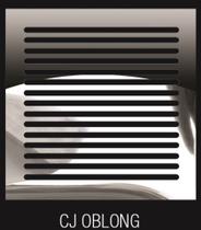 Conjunto ralo tampa inox 304 modelo oblong e base alumínio 15cm x15cm