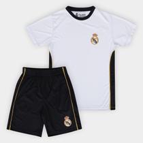 Conjunto Real Madrid Dry Fit Infantil Conjunto Real Madrid Dry Fit Infantil