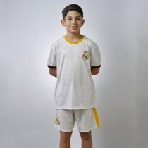 Conjunto Real Madrid Símbolo Mini Craque - Camisa + Shorts - Infantil