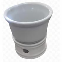 conjunto rechaud foudue 3 peças base,tigela 600 ml,porta gel 60 ml
