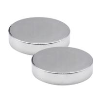Conjunto redondo de aço inoxidável Ice Packs Outset de 2 viagens