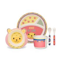 Conjunto Refeição Infantil Me Lhama 5 Peças Oxford Conjunto Refeição Infantil Me Lhama 5 Peças Oxford